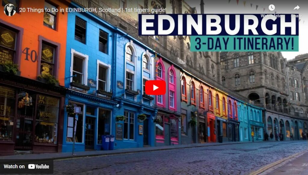 20 Things to Do in EDINBURGH, Scotland - 1st timers guide