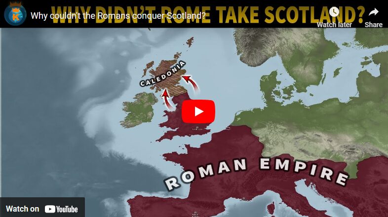 Why couldn't the Romans conquer Scotland