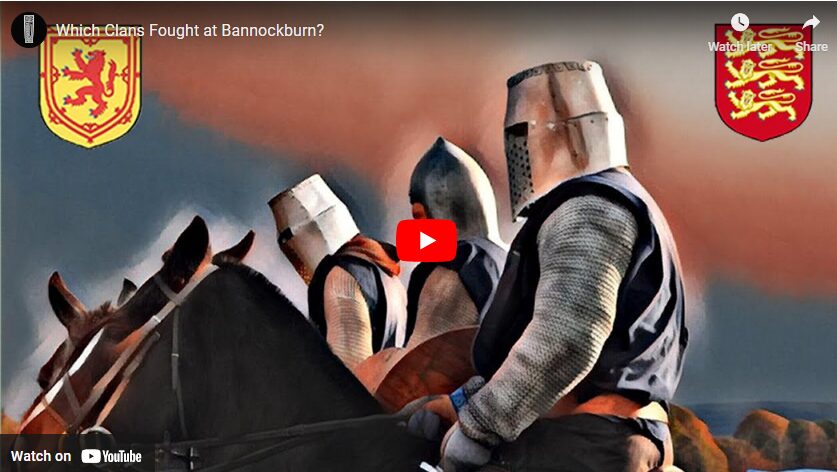 Which Clans Fought at Bannockburn