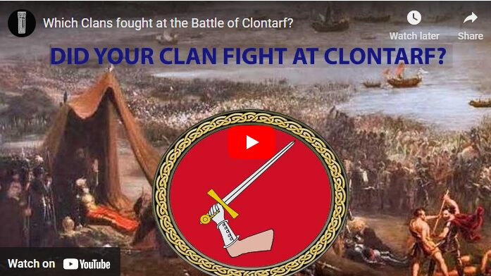 Which Clans fought at the Battle of Clontarf